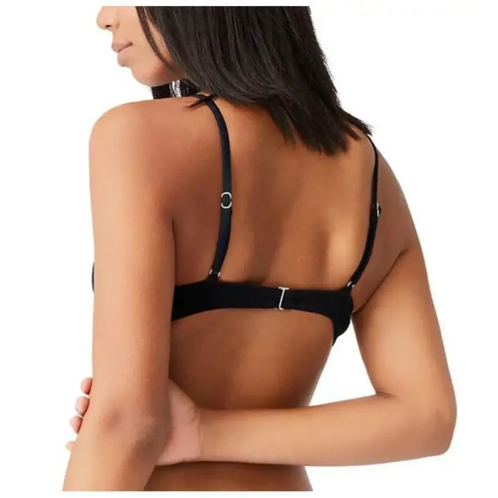 Cotton On Body Women's Black Underwire Bra Bikini Top M